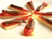 Anchoas con pimientos