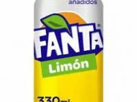 Fanta Limón Zero Azúcares Lata 330 Ml.