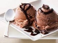 Helado chocolate