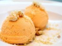 Helado de mandarina