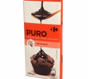 Chocolate Puro Especial Postres Carrefour 200 Gr.