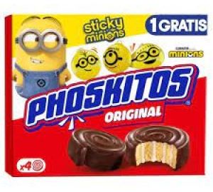 Bollitos Rellenos de Leche Phoskitos Estuche 4x160 Gr.