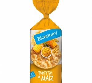 Tortitas de maíz Bicentury 130 g.