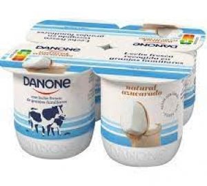 Yogur Natural Azucarado Danone Pack 4x120 Gr.