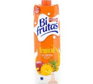 Bebida con Leche Tropical Bifrutas Pascual Envase 1 L.