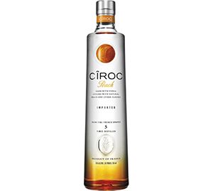 Ciroc licor de vodka con melocotón