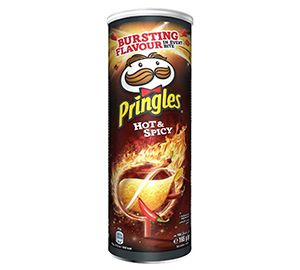 Pringles hot spicy 165g