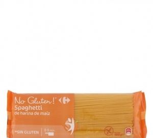 Espaguetis Carrefour No Gluten Sin Gluten 500 Gr.