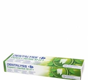 Dentífrico expert + herbal 10 en 1 Dentalyss 75 ml.