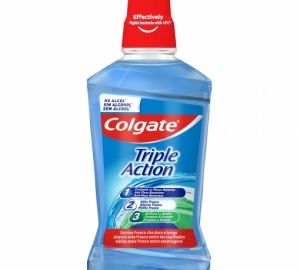 Enjuague bucal combate las bacterias aliento fresco Triple Action Colgate 500 ml