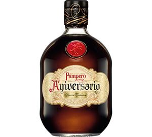 Pampero Aniversario ron extra añejo reserva exclusiva hecho en Venezuela 