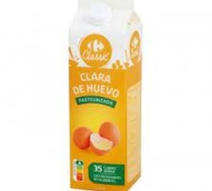 Clara de Huevo Pasteurizada Carrefour Classic' 1 L.