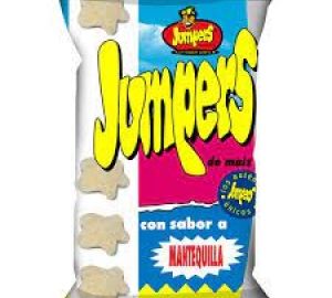 Aperitivo de Maíz Sabor Mantequilla Jumpers Bolsa 100 Gr.