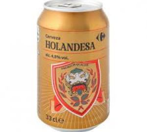 Cerveza Carrefour Holandesa Lata 33 Cl.