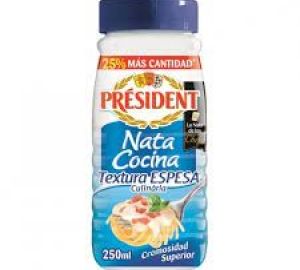 Nata para Cocinar Espesa Président 250 Ml.