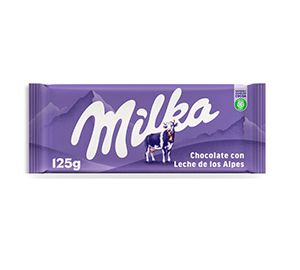 Chocolate con leche milka 125g