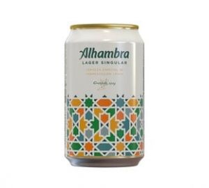 Cerveza Especial Alhambra Lata 33 Cl.