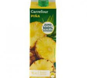 Zumo de Piña y Mango Carrefour Exprimido Brik 1 L.