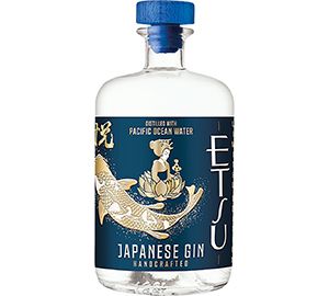 Etsu ginebra japonesa destilada con agua del océano