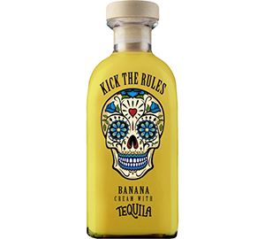 Kick the rules licor de crema de plátano con tequila 