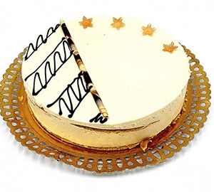 Tarta de chocolate blanco