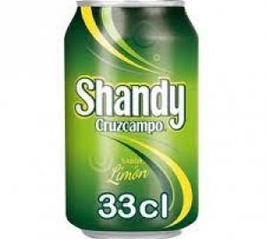 Cerveza con Limón Shandy Cruzcampo Lata 33 Cl.