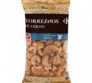 Torreznos De Cerdo Carrefour Sin Gluten 110 Gr.