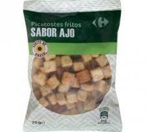 Picatostes Fritos Sabor A Ajo Carrefour 75 Gr.