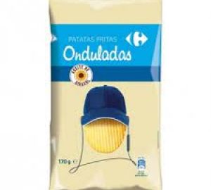 Patatas Fritas Onduladas Carrefour 170 Gr.