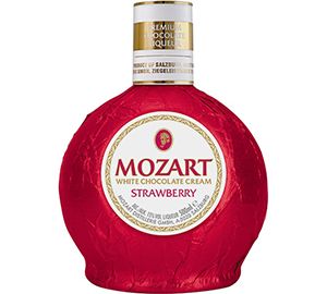 Mozart - Licor de crema de chocolate blanco y fresas