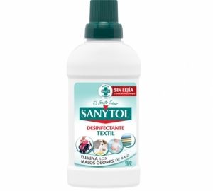 Desinfectante textil sin lejía Sanytol 500 ml.