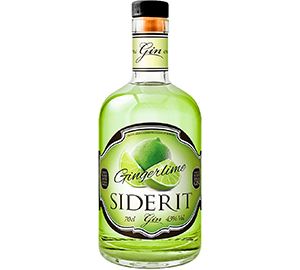 Siderit Gingerlime ginebra botella 