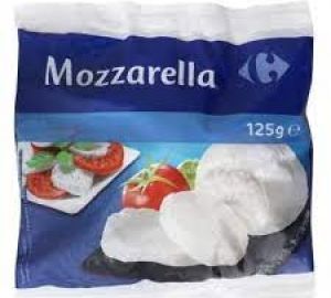 Queso Mozzarella Italiana Carrefour 125 Gr.