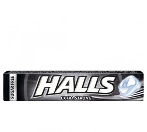 Caramelos halls extra fuerte