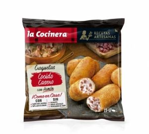 Croquetas de cocido casero con jamón serrano Recetas Artesanas La Cocinera 500 g.