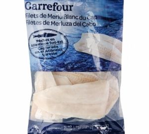 Filete de Merluza del Cabo Carrefour 600 g.