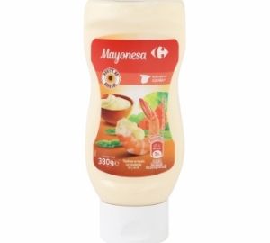 Mayonesa Con Aceite De Girasol Carrefour Envase 380 Ml.