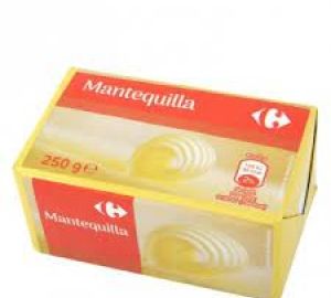 Mantequilla Pastilla sin Sal Carrefour 250 Gr.