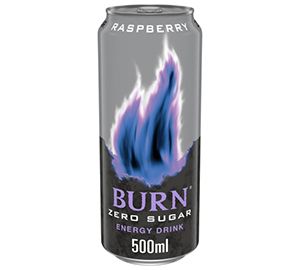 Burn zero frambuesa 500ml