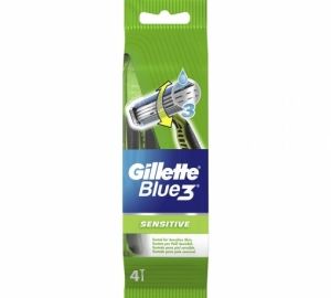 Desechable Blue3 Piel Sensible Gillette 4 ud.