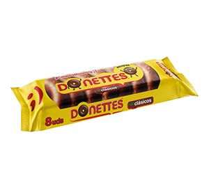 Donettes bañados chocolate