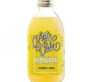 Kombucha de Jengibrey Limón Ecológico Komvida 25 Cl.