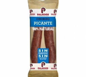 Chorizo picante extra sarta Palacios 250 g.