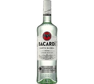 Bacardi Carta Blanca ron blanco superior 