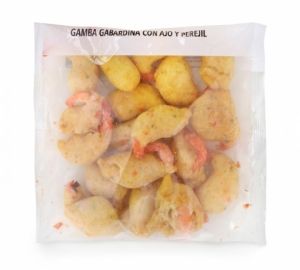 Gamba gabardina con ajo y perejil congelada 400 g