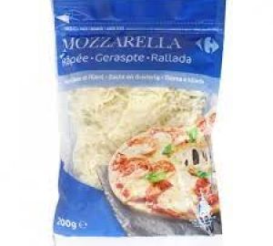 Queso Mozzarella Rallado Carrefour 200 Gr.