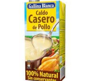 Caldo Casero de Pollo 100% Natural Gallina Blanca 1 L.