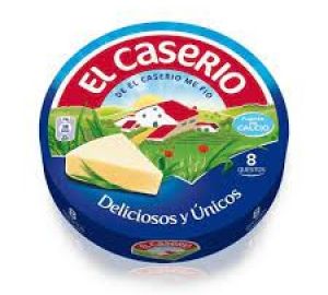 Queso en Porciones El Caserío 125 Gr.