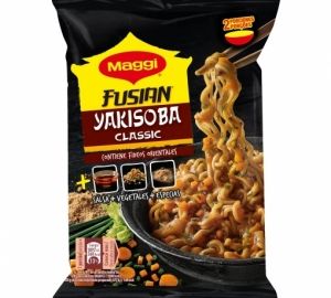 Fideos curry yakisoba Fusian Maggi 120 g.