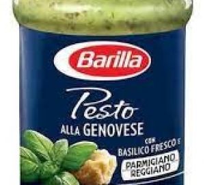 Salsa Pesto Alla Genovese Barilla Frasco 190 Gr.